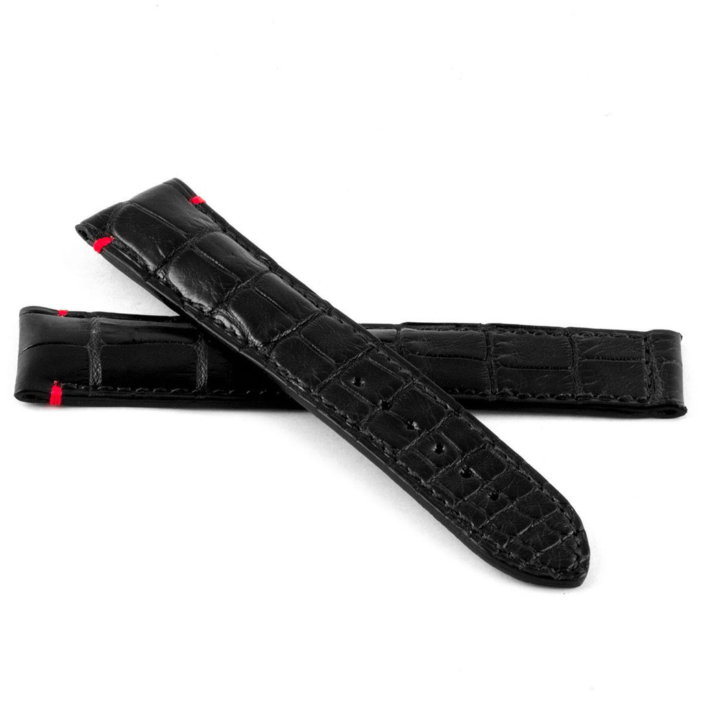 omega alligator watch strap