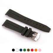 Watch bands and leather watch straps for Rolex watches Classic, curved ...