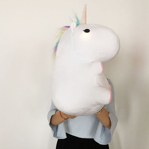 licorne peluche lumineuse