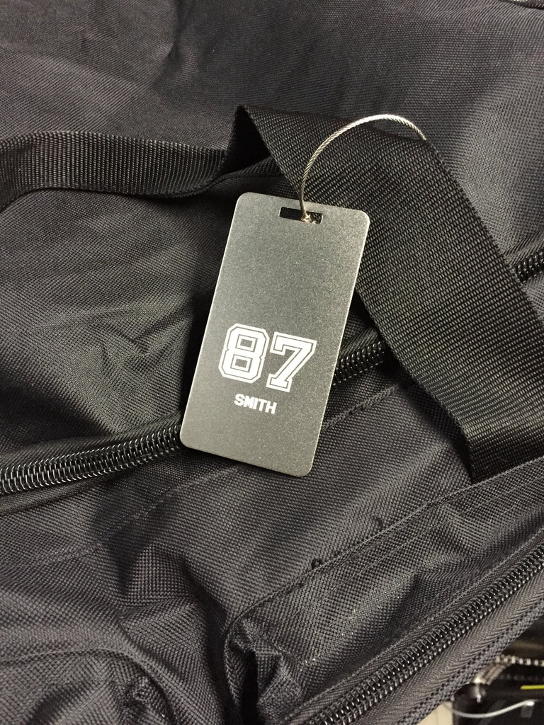 Full Size Sports Gear Tag – Bespoke Tags