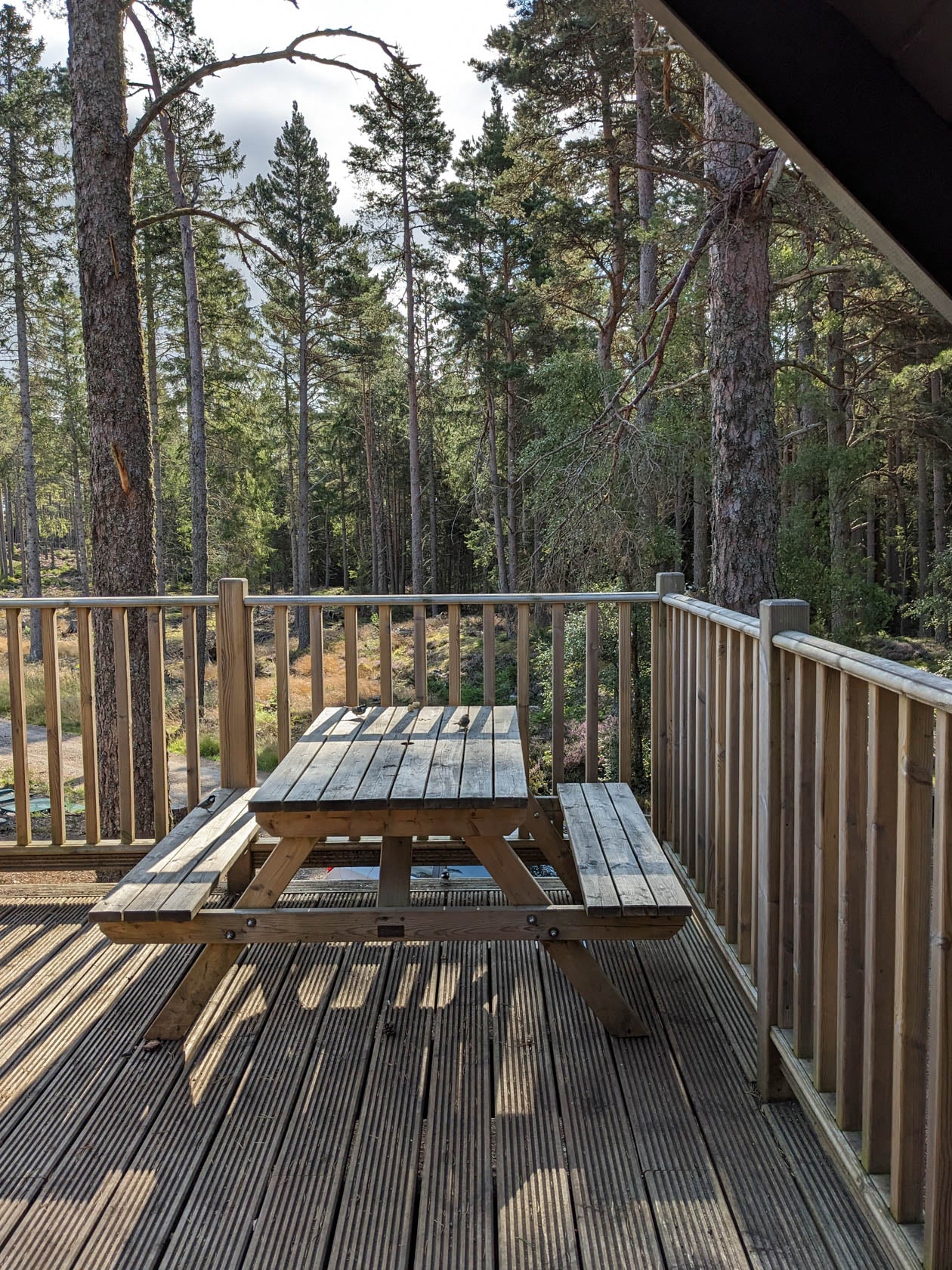 the bothy balcony