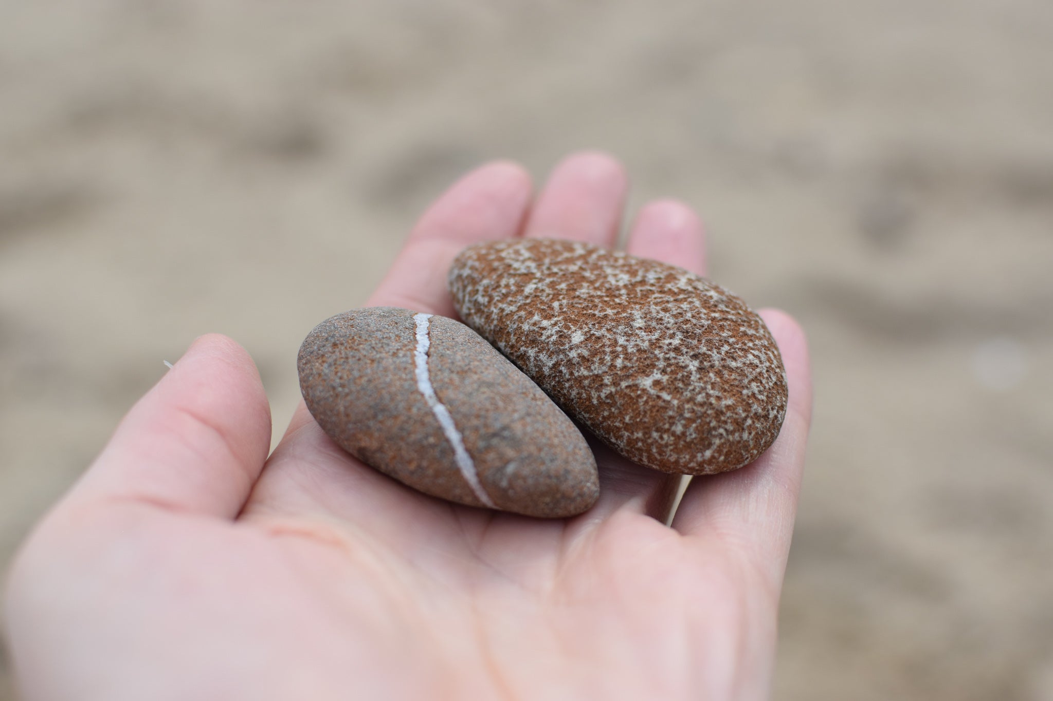 rusty pebbles