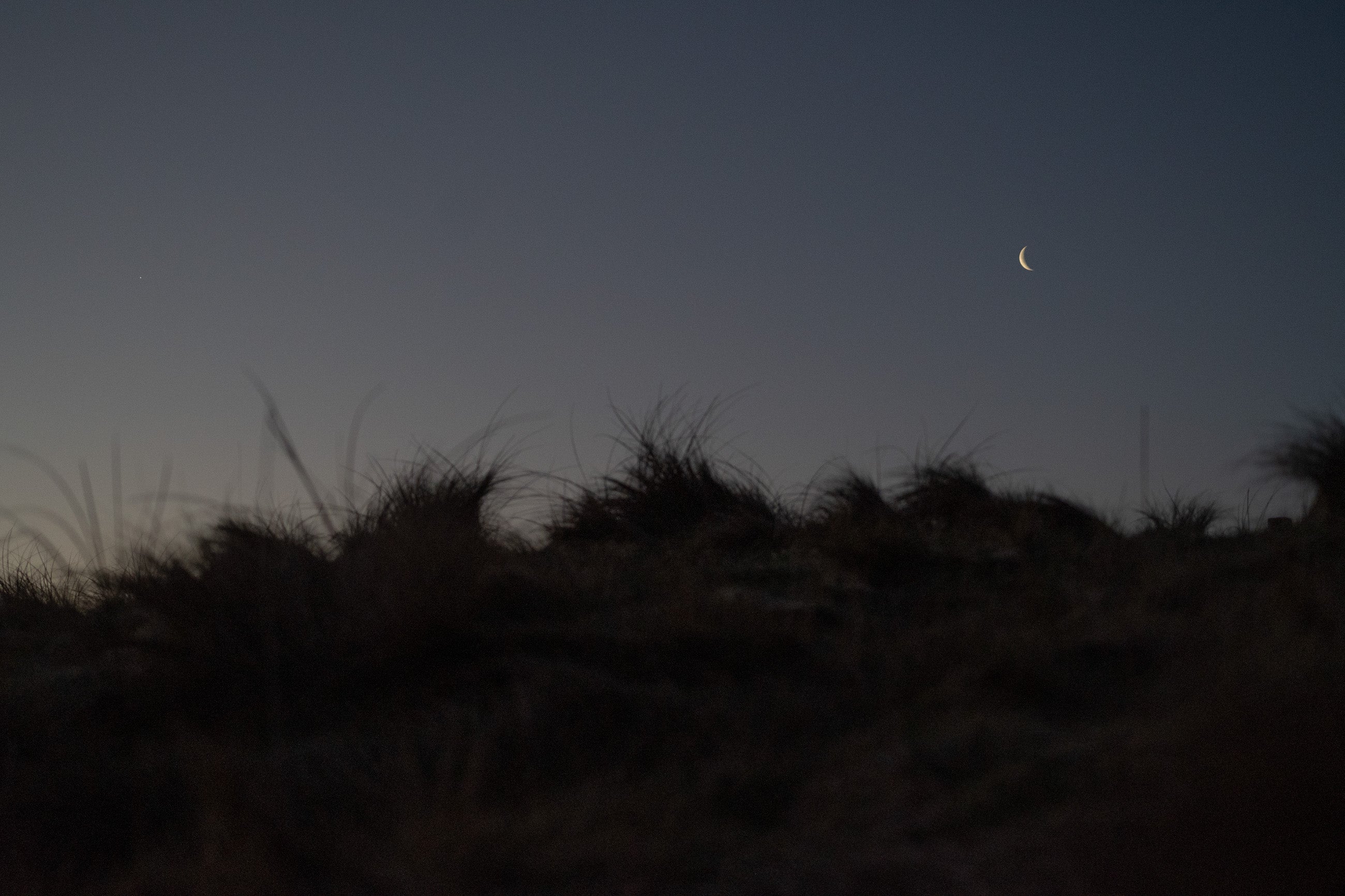 crescent moon Iona