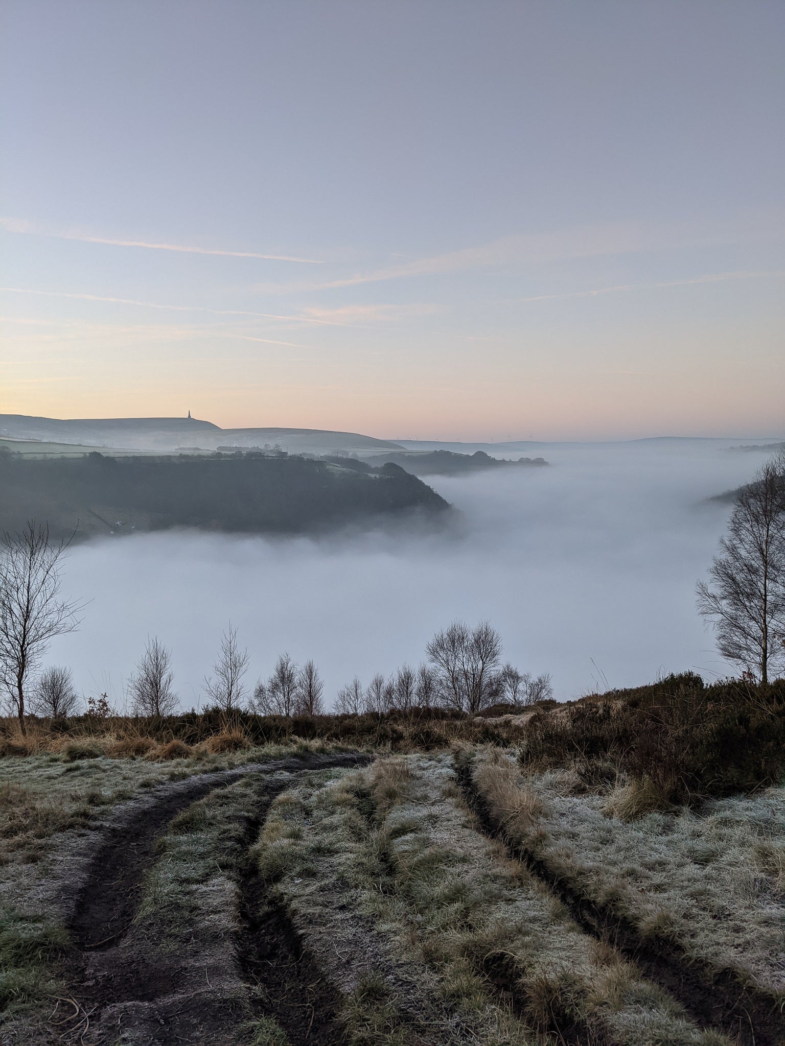 cloud inversion in the Calder Valley