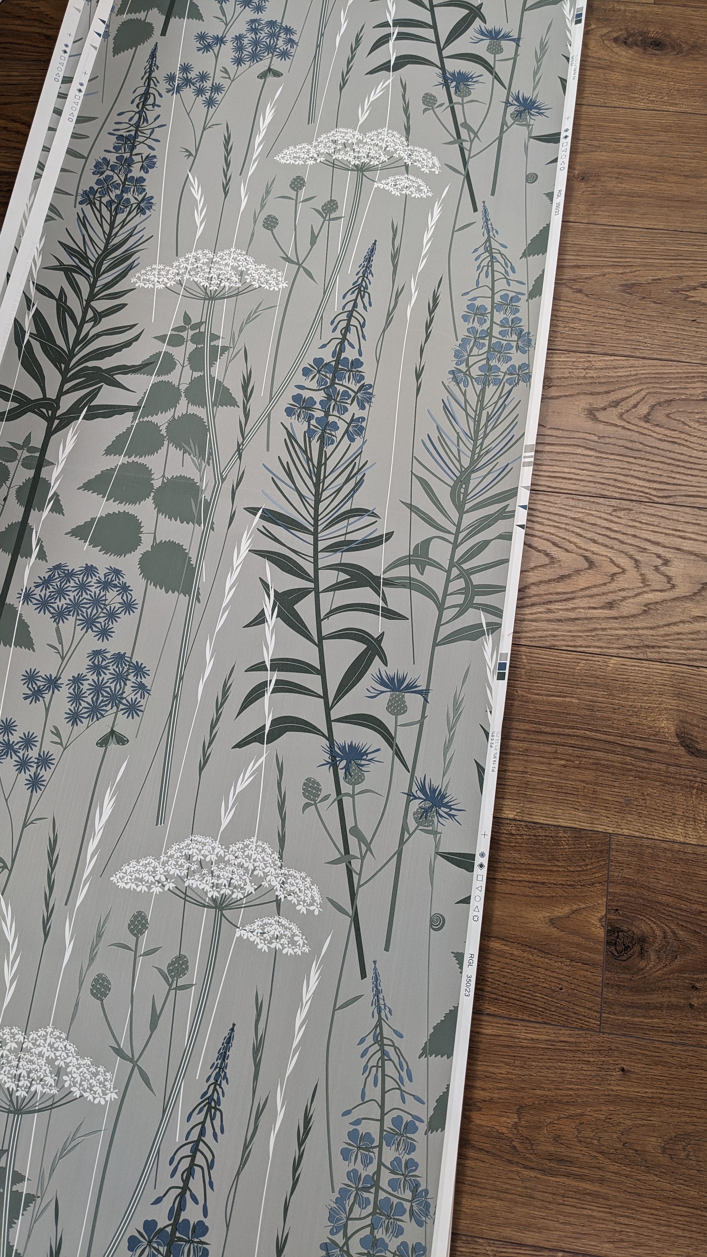 wild edge wallpaper in greys and blue