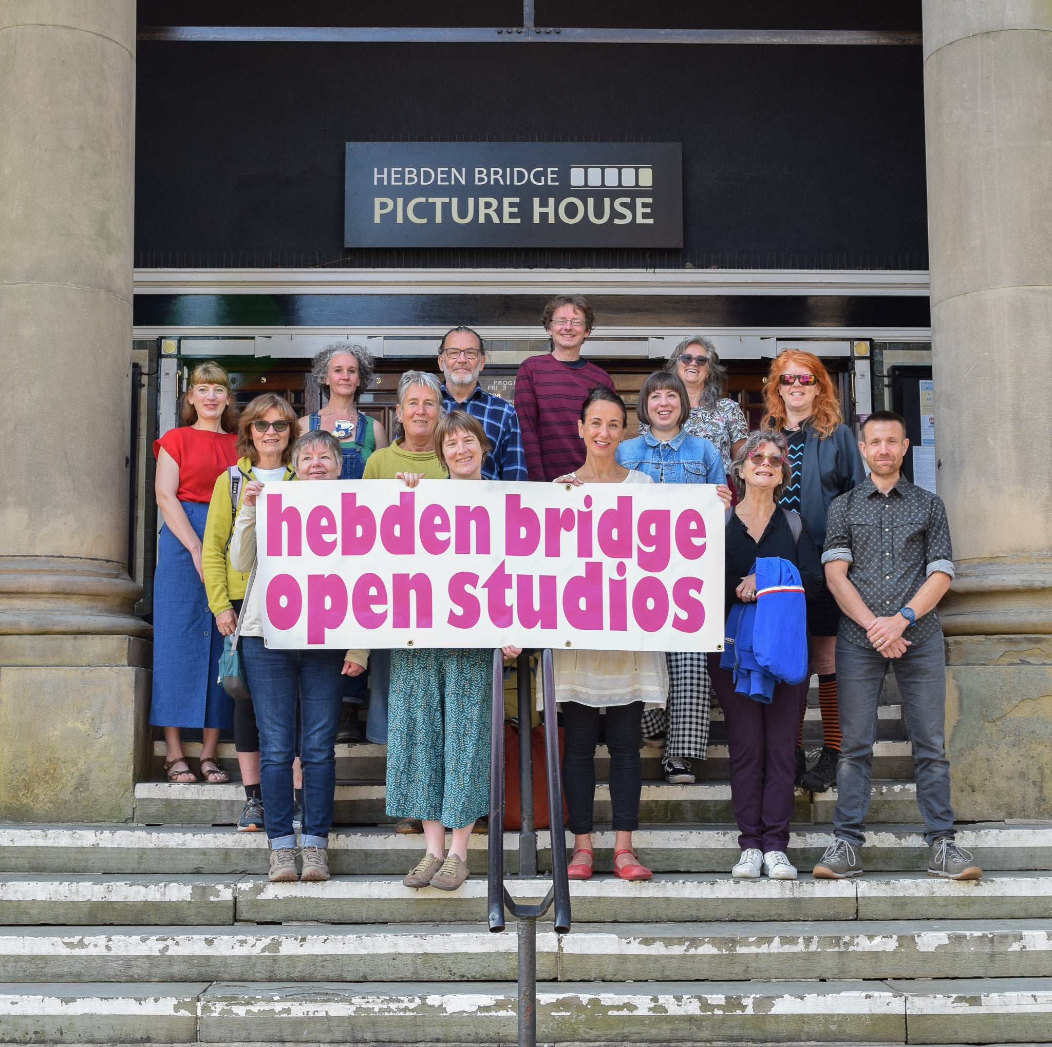 Hebden Bridge artists at the hebden bridge picture house