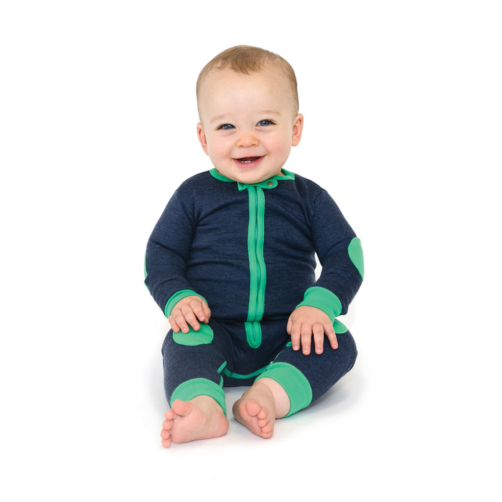 Pajamas for Babies - Sleepsie Velours & Soft Baby Pajamas- baby deedee