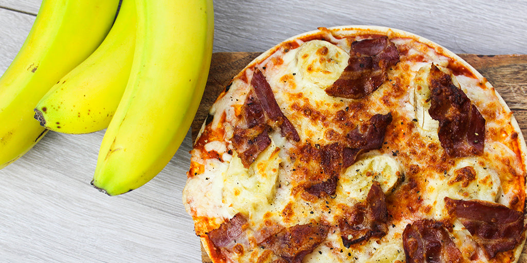 Bacon and Banana Pizza