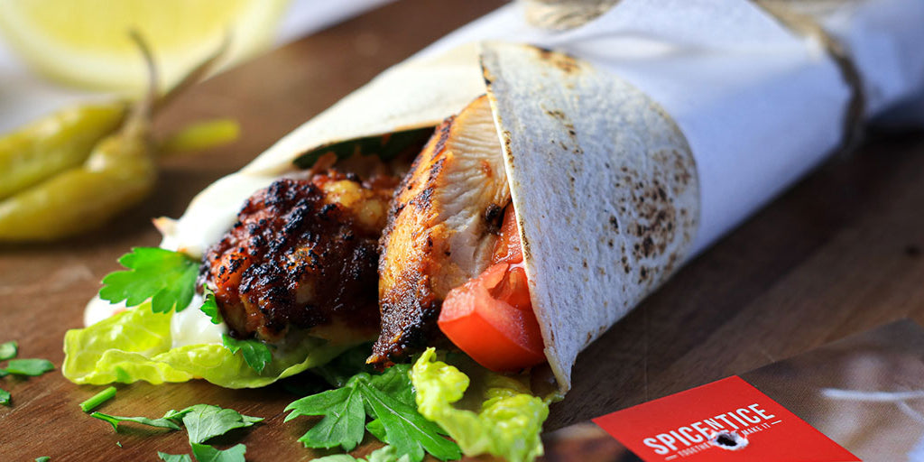Low-Calorie Turkish Chicken Doner