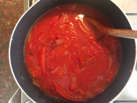 Low-cal meal tomato sauce 