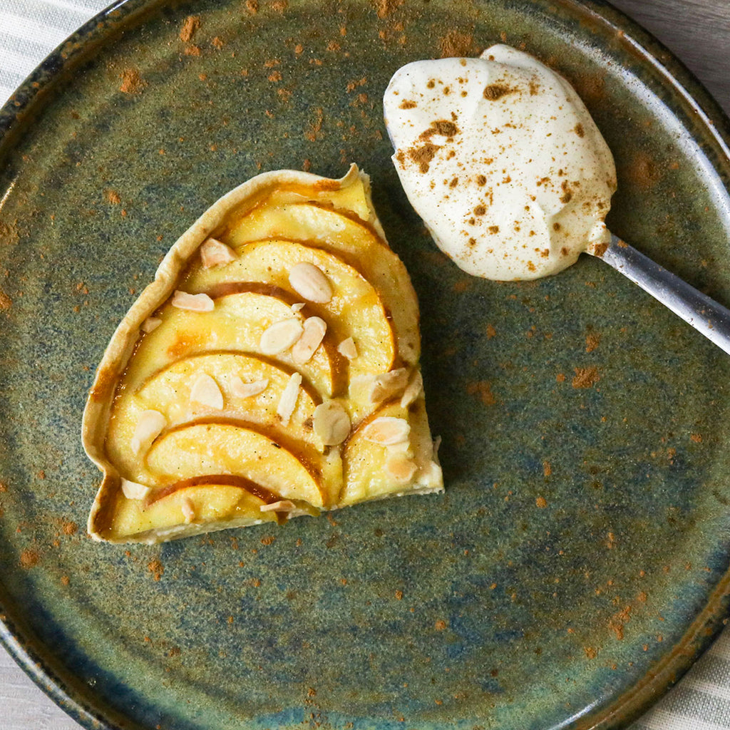 Low calorie apple tart