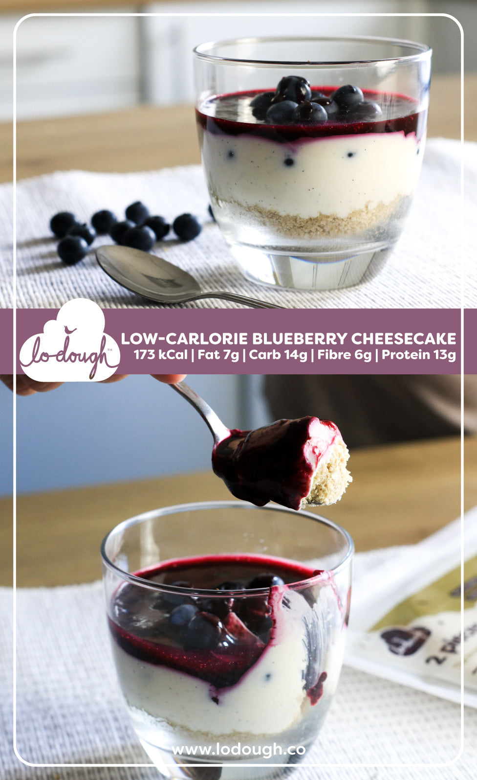 Low-Calorie Blueberry Cheesecake | Low-Calorie Dessert ...