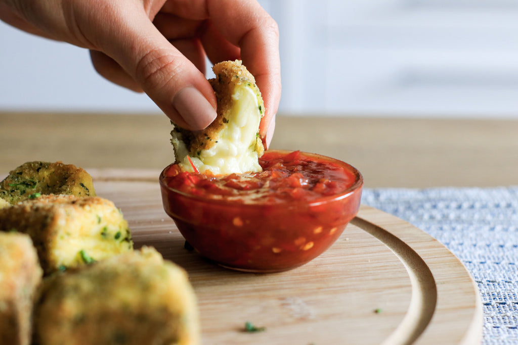 keto breaded brie