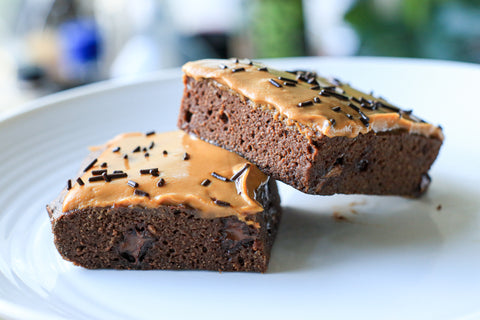 low carb brownies peanut butter