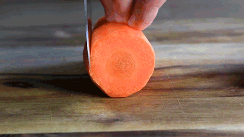 chopping carrots knife skills