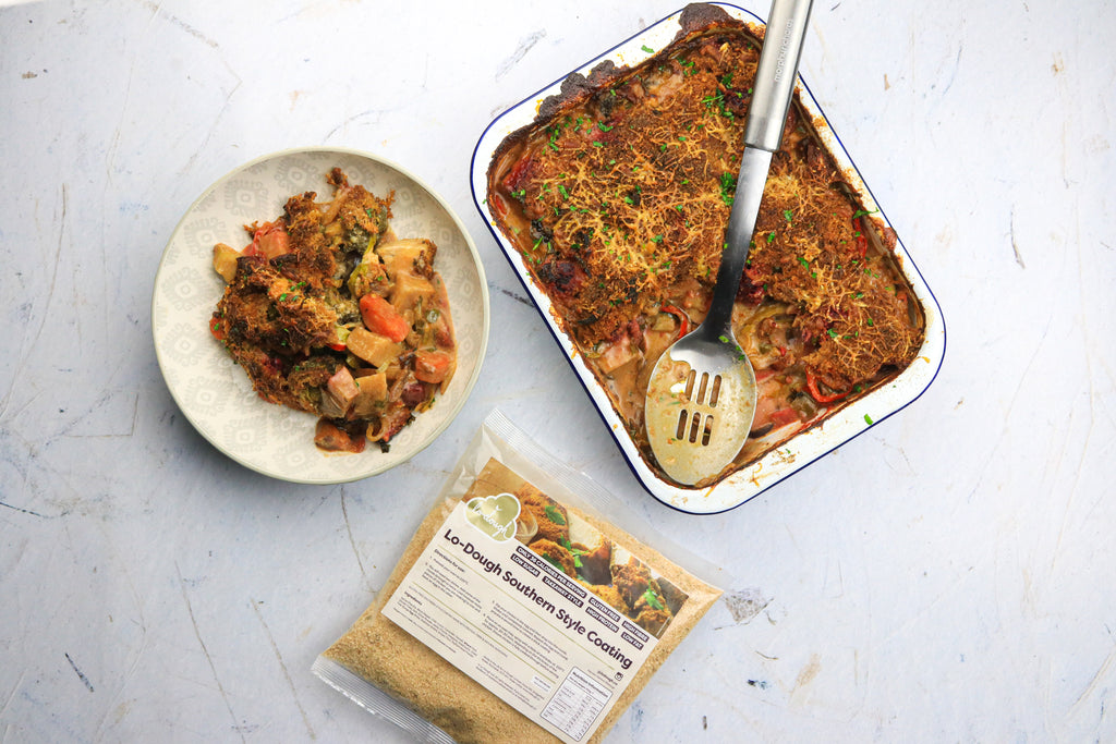 Vegetable and Chorizo Gratin