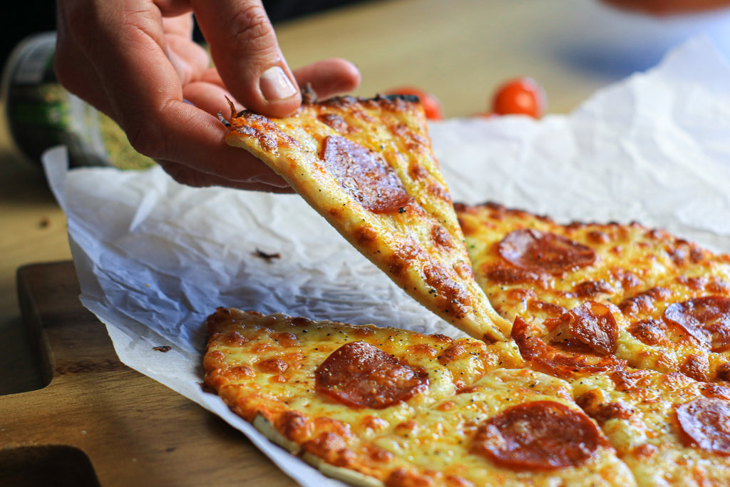 low calorie pepperoni pizza