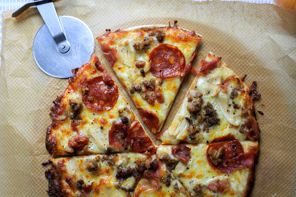 keto Meat Feast Pizza Low carb