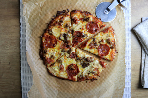low-cal pizza