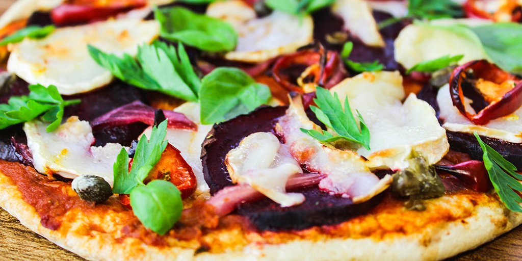 Beetroot & Goats Cheese Pizza
