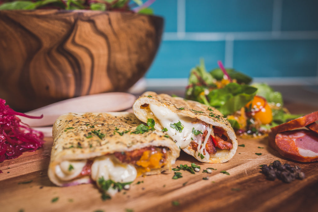 Squash, Chorizo and Mozzarella Toastie