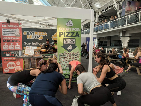 Squat for pizza at Be:FIT
