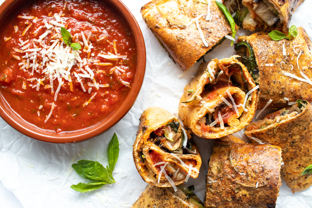 Healthy Pizza Rolls