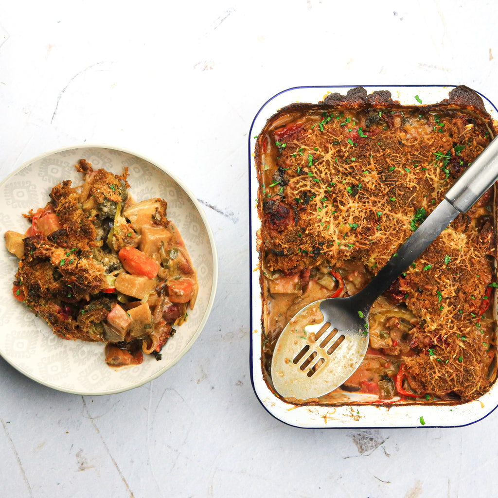 Low carb tray bake