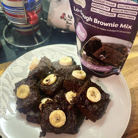 Low calorie brownies