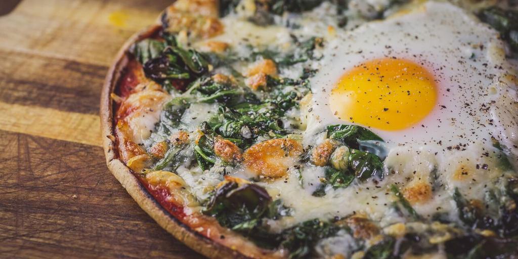 Pizza Fiorentina low calorie