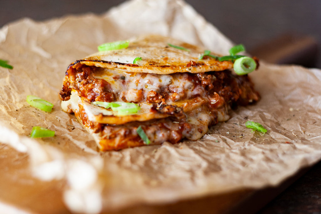 Low Carb Bolognese Toastie
