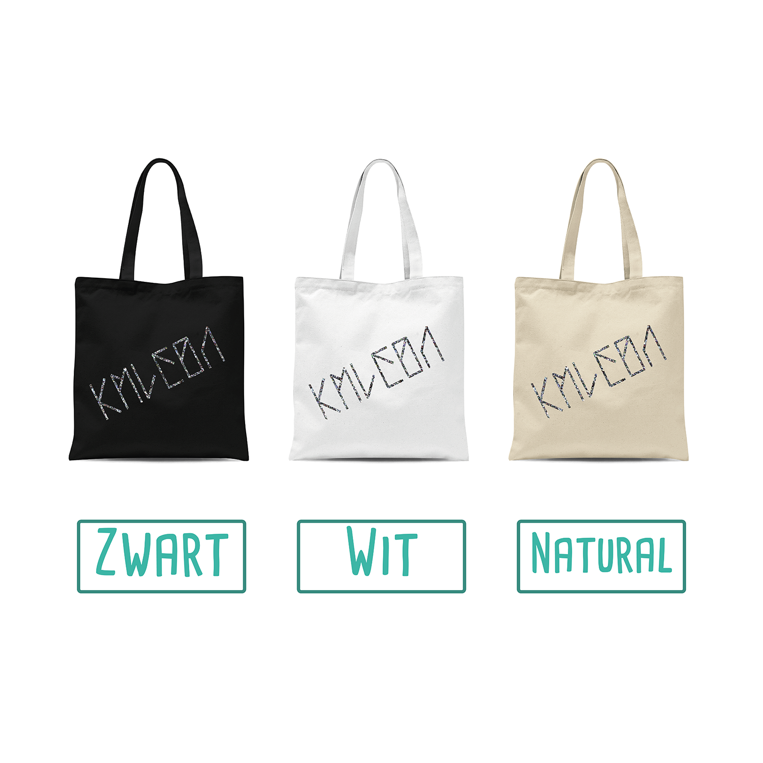 Colour options for tote bags by KMLeon.