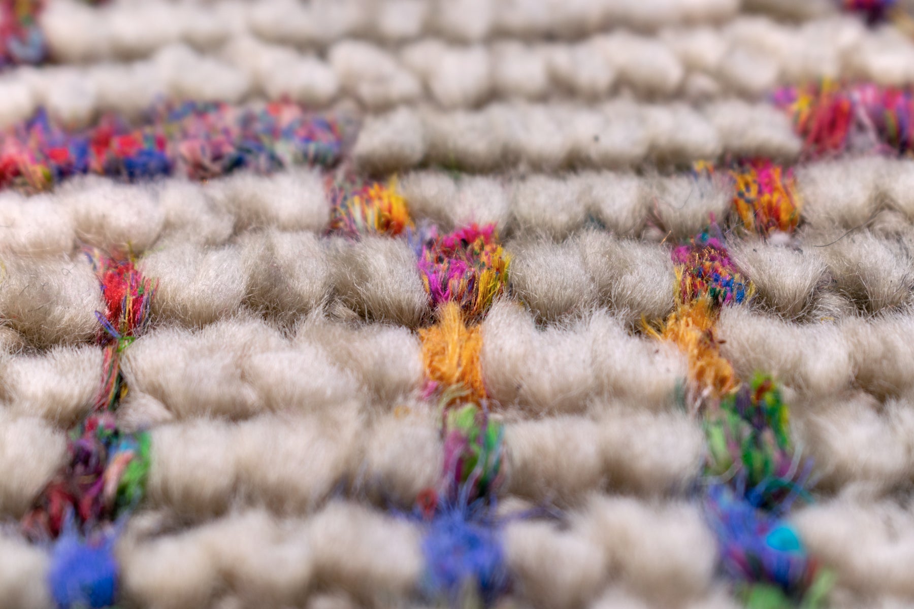 Natural - 100% Recycled Sari Silk Ribbons for Rug Hooking and Rug Making -  Available in Full or Half Skeins — loop by loop studio