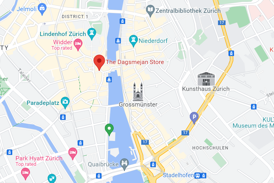 Store Eröffnung Dagsmejan in Zürich