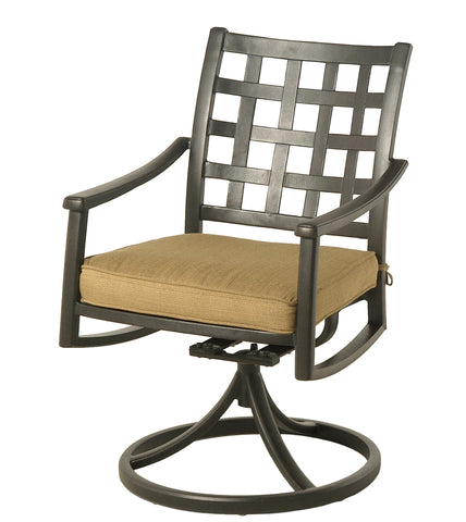 cast aluminum swivel rocker patio chairs