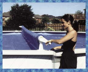 Above Ground Pool Solar Blanket Reel -   Solar cover, Solar pool,  Solar blanket for pool