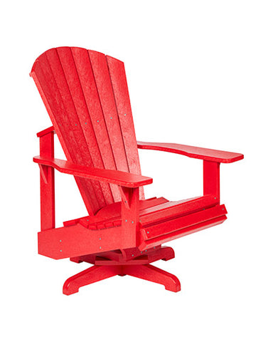 CRP Swivel Adirondack Chair CR Plastics Outdoor ...