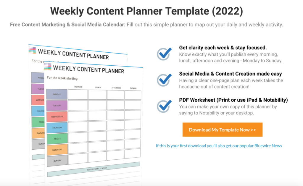 Bluewire Media lead magnet templates