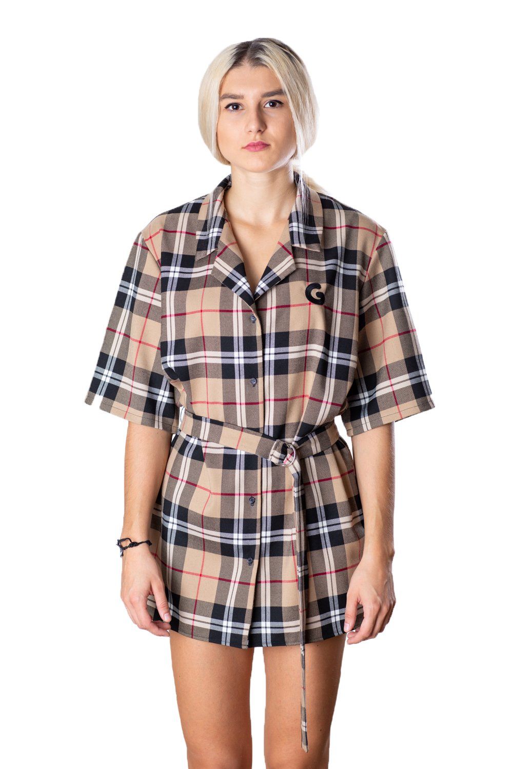 Tartan Woman Dress // burberry – TheG Clothing