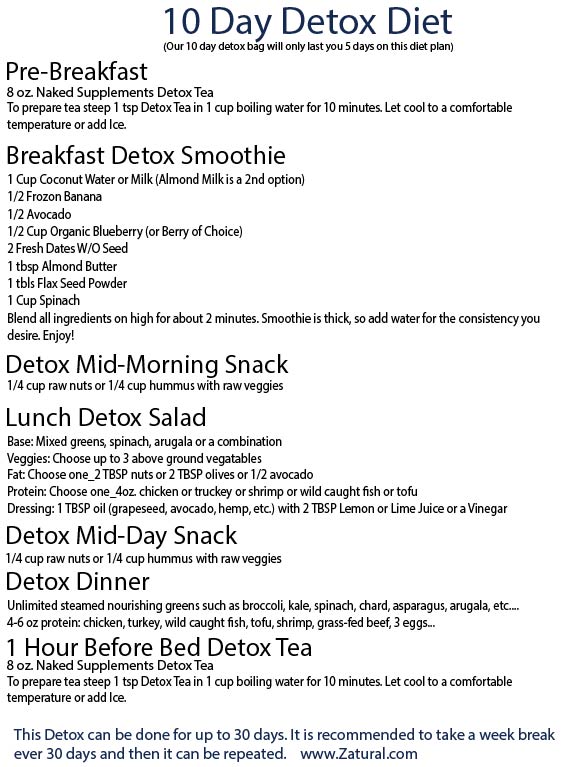 Organic Detox Tea | 10 Day And 30 Day Options