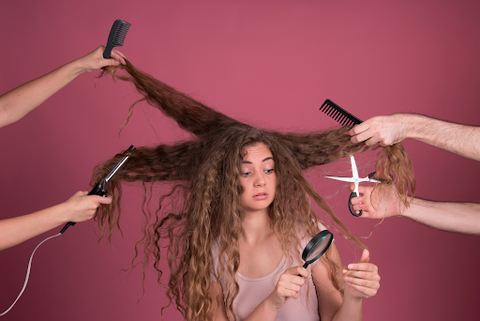 what are the signs of damaged hair