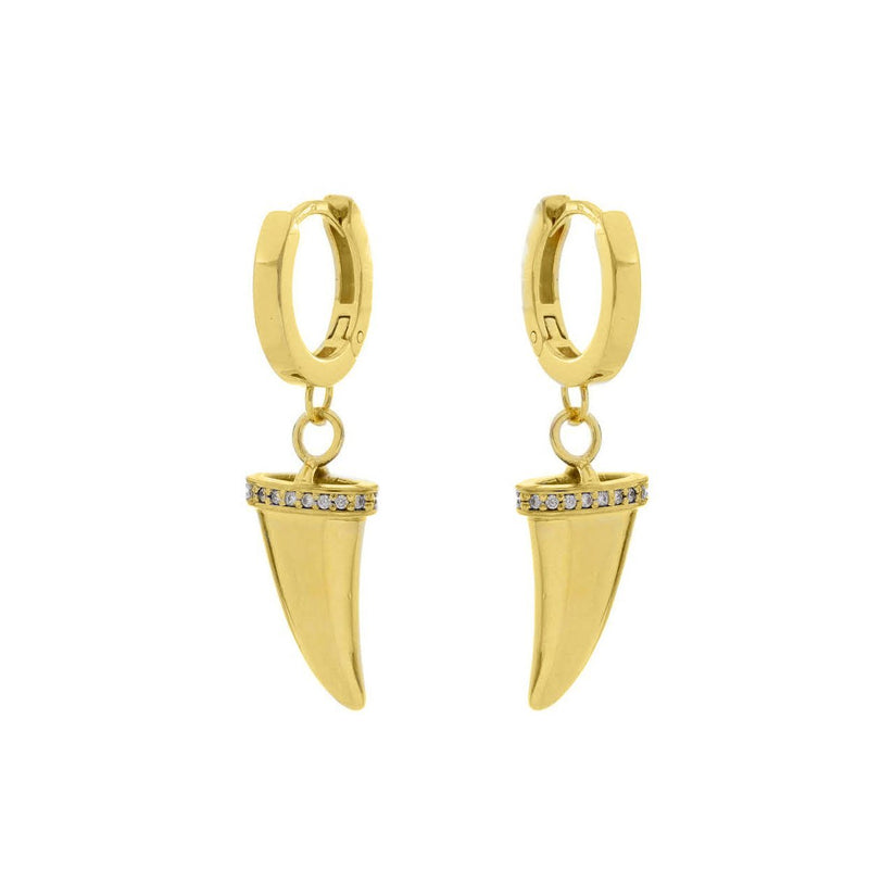 Horn Hoop Earring - Donna Italiana ®
