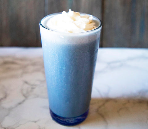 Butterfly Pea Powder Milkshake Recipe