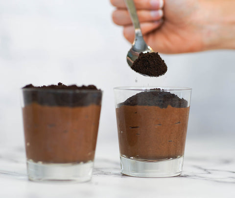 earth day recipe healthy pudding dirt cup
