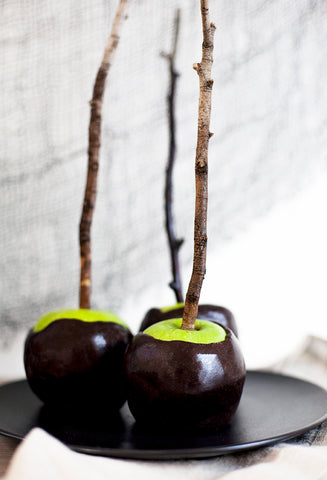 vegan halloween candy apples 