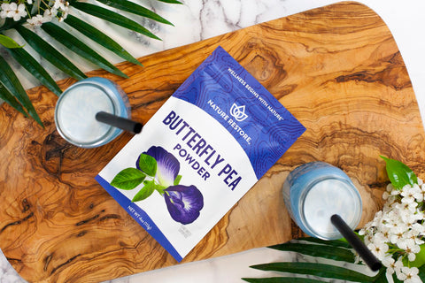 Nature Restore Butterfly Pea Powder natural food coloring