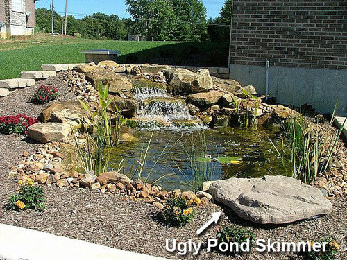 Conventional Pond Skimmers Ruin the Natural Look of a Pond