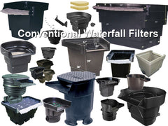 All these typical bio falls type waterfall filters or very difficult to clean
