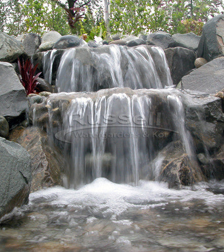 Marlin Series pondless waterfalls and pool kit