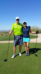 Company founders John and Pamela are also avid golfers.